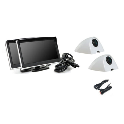 5 Inch AHD Video Monitor Car Reversing High-Definition Camera, Specification: With Video Recording + Side Mounting - Rear View Cameras by PMC Jewellery | Online Shopping South Africa | PMC Jewellery | Buy Now Pay Later Mobicred