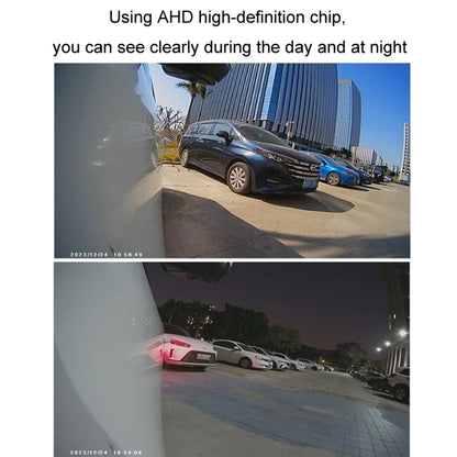 5 Inch AHD Video Monitor Car Reversing High-Definition Camera, Specification: Folding Screen Video Recording + Side Mounting - Rear View Cameras by PMC Jewellery | Online Shopping South Africa | PMC Jewellery | Buy Now Pay Later Mobicred