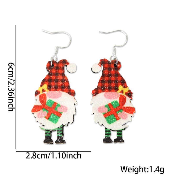 Christmas Element Cartoon Decoration Earrings Shiny Earrings, Spec: Rudolph - free shipping - PMc TechLife - Order now!