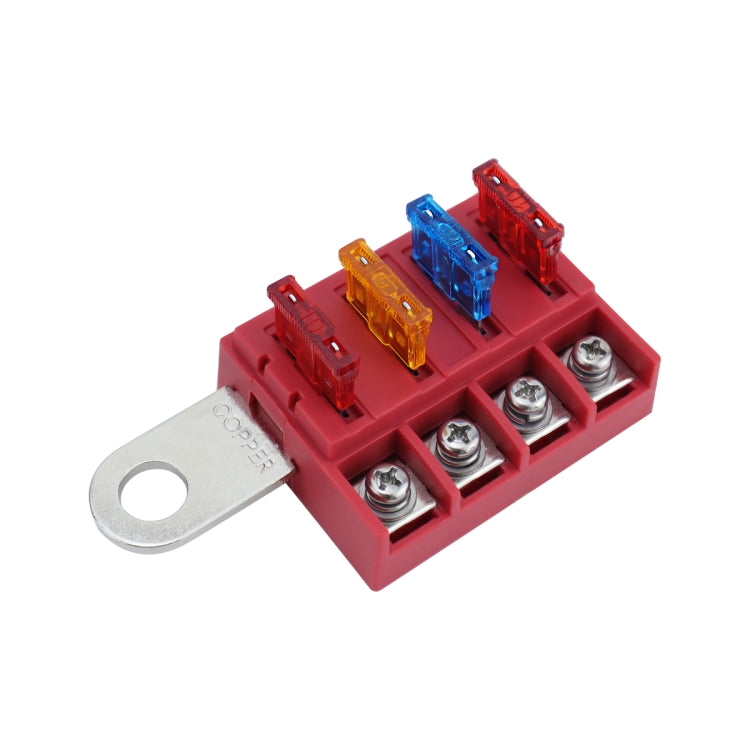 4-way RV Yacht Ignition Protection Battery Terminal Fuse Block, Specification: One - free shipping - PMC Jewellery - Order now!