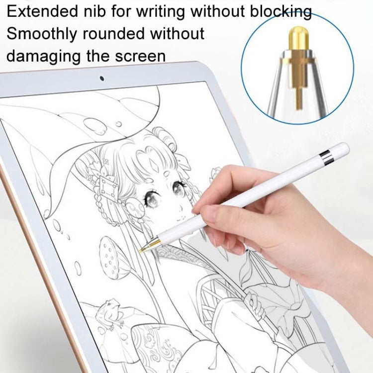 For Apple Pencil Series Replacement Nibs Modified Nibs, Style: 4.0 Extended White Shell Silver Tip - Pencil Accessories by PMc TechLife | Online Shopping South Africa | PMc TechLife | Buy Now Pay Later Mobicred