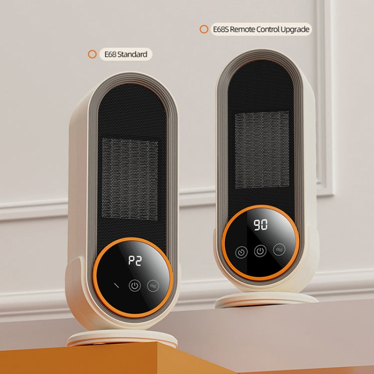 E68 1200W PTC Ceramic Heating Desktop Heater Smart Electric Heater, Plug: UK Plug(Standard Model) - Electric Heaters by PMC TechLife | Online Shopping South Africa | PMC TechLife | Buy Now Pay Later Mobicred