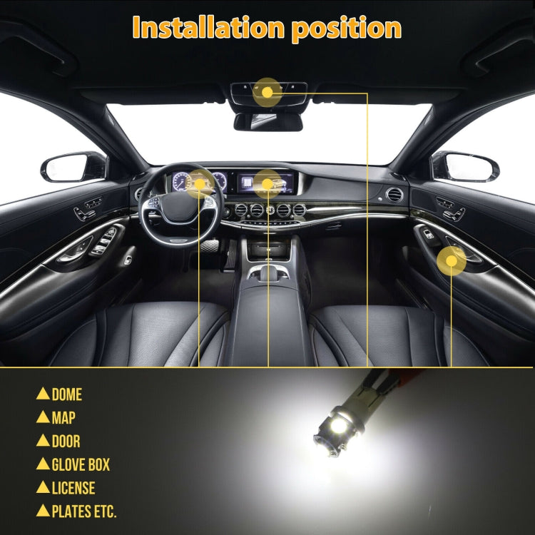 42pcs/Set Car Interior Reading LED Light Combination Set - Dome Lights by PMC TechLife | Online Shopping South Africa | PMC TechLife | Buy Now Pay Later Mobicred