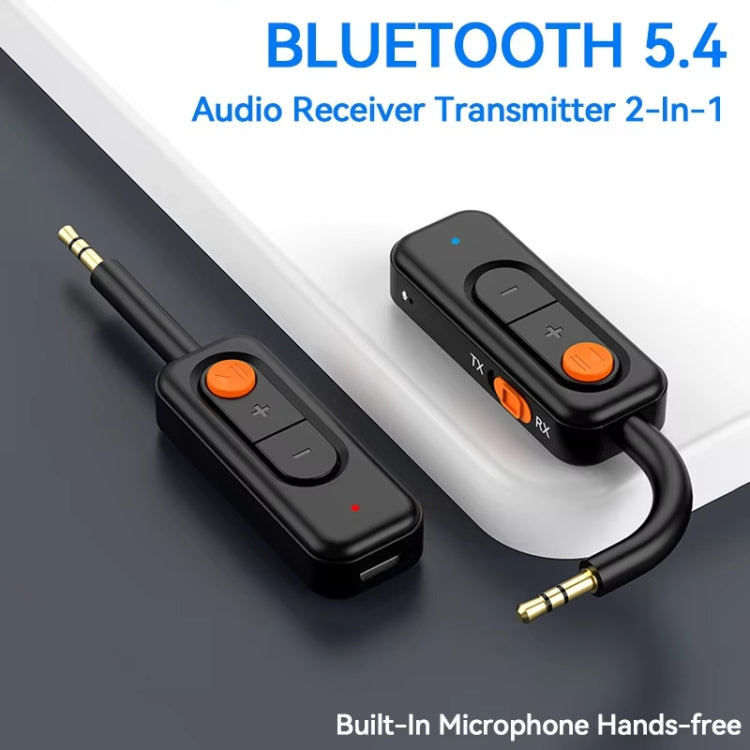 3-in-1 Receiver Bluetooth Transmitter with Call Aux Car Bluetooth Adapter - Bluetooth Adapters by PMC TechLife | Online Shopping South Africa | PMC TechLife | Buy Now Pay Later Mobicred