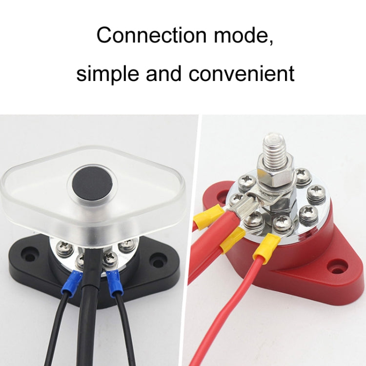 300A Car Modified Multi-channel Current Bus Terminal(AOA6313CT-M8) - Fuse by PMC Jewellery | Online Shopping South Africa | PMC Jewellery | Buy Now Pay Later Mobicred