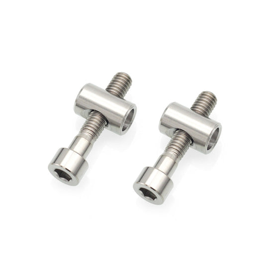 Bicycle Titanium Alloy Seat Post Locking Screws, Color: M6x30 Titanium - Bicycle Saddle by PMC Jewellery | Online Shopping South Africa | PMC Jewellery | Buy Now Pay Later Mobicred