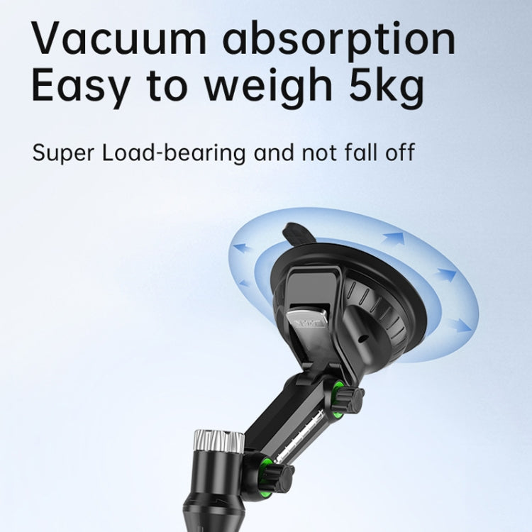 Car Suction Cup Extended Tube Stacking Screen Phone Tablet Universal Holder - Universal Car Holders by PMC TechLife | Online Shopping South Africa | PMC TechLife | Buy Now Pay Later Mobicred
