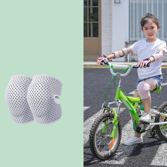 Nailekesi Kids Outdoor Sports Equipment Anti-fall Protective Gear, Color: Gray Purple Knee Pads(M) - Sports Safety by Nailekesi | Online Shopping South Africa | PMC Jewellery | Buy Now Pay Later Mobicred