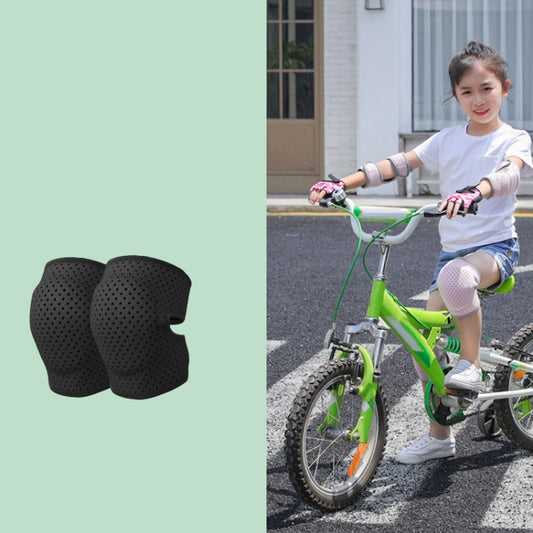 Nailekesi Kids Outdoor Sports Equipment Anti-fall Protective Gear, Color: Black Knee Pads(S) - Sports Safety by Nailekesi | Online Shopping South Africa | PMC Jewellery | Buy Now Pay Later Mobicred