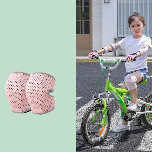 Nailekesi Kids Outdoor Sports Equipment Anti-fall Protective Gear, Color: Pink Knee Pads(M) - Sports Safety by Nailekesi | Online Shopping South Africa | PMC Jewellery | Buy Now Pay Later Mobicred