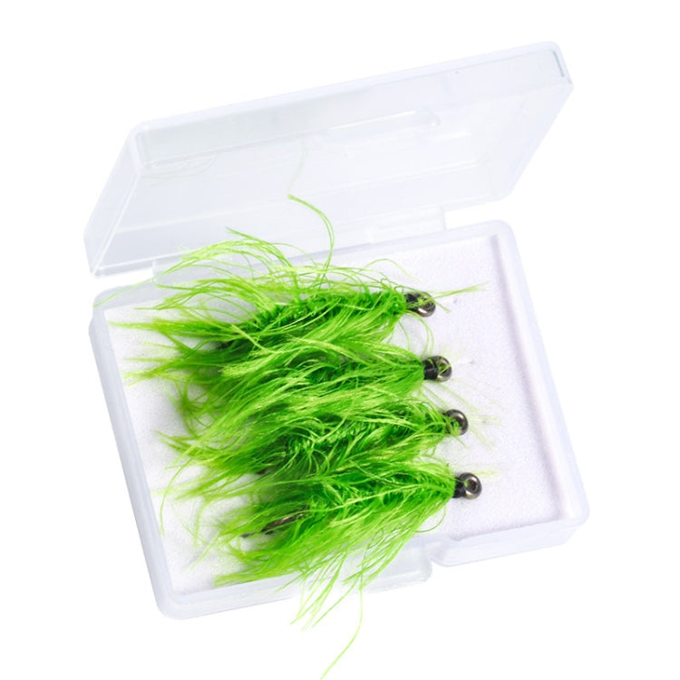 4pcs /Box Hooks Imitation Aquatic Grass Fishing Hooks Grass Hooks(8#) - Fishing Hooks by PMC TechLife | Online Shopping South Africa | PMC TechLife | Buy Now Pay Later Mobicred