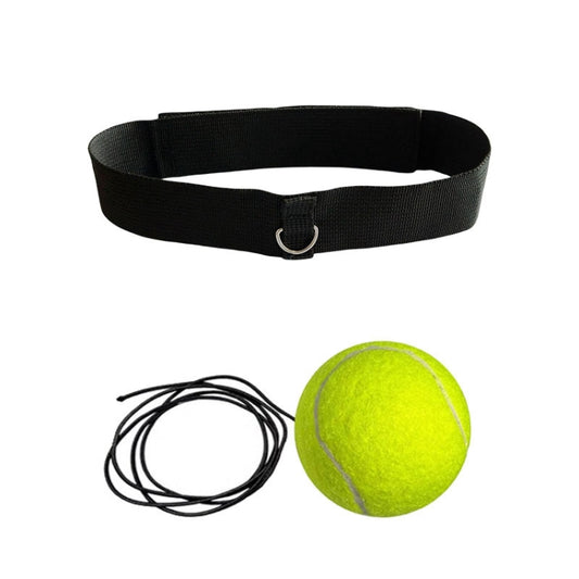 Boxing Reflex Training Ball Indoor Fitness Sports Recreation Combat Fighting With Headband Boxing Speed Ball, Color: Tennis Ball Yellow - Boxing by PMC Jewellery | Online Shopping South Africa | PMC Jewellery | Buy Now Pay Later Mobicred