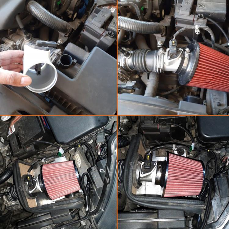 For Mazda 3 / 6 / CX-4 / Axela Car High Flow Cold Air Intake Filter, Specification: 2.0L-70-BK - Air Intake System by PMC TechLife | Online Shopping South Africa | PMC TechLife | Buy Now Pay Later Mobicred