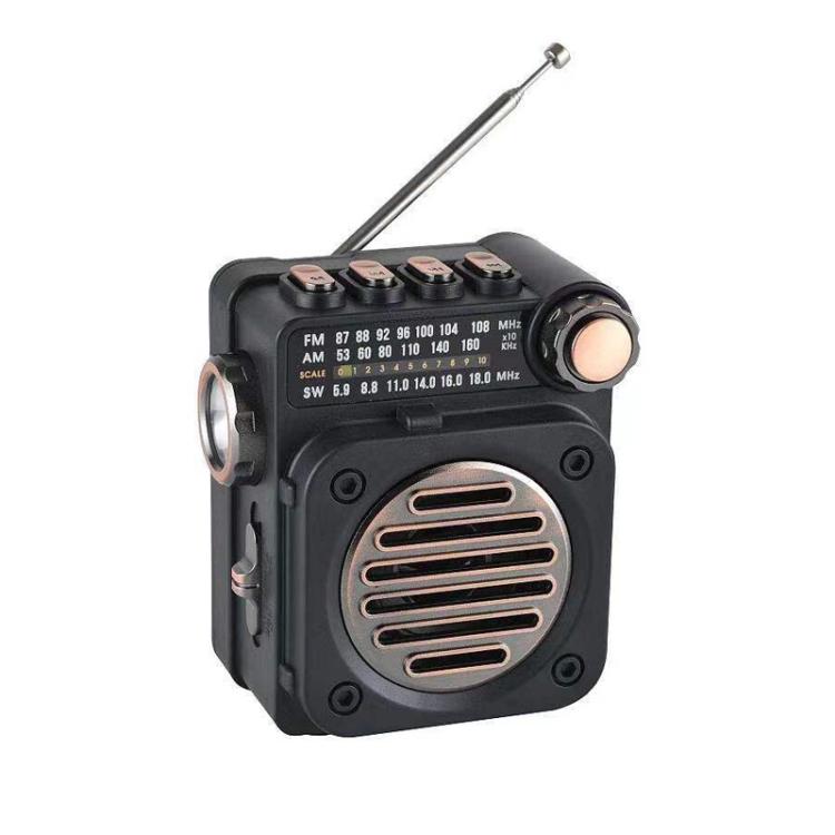 PuXing M8BT Mini Multi-band FM / AM / SW Radio with LED Flashlight - free shipping - PMC TechLife - Order now!