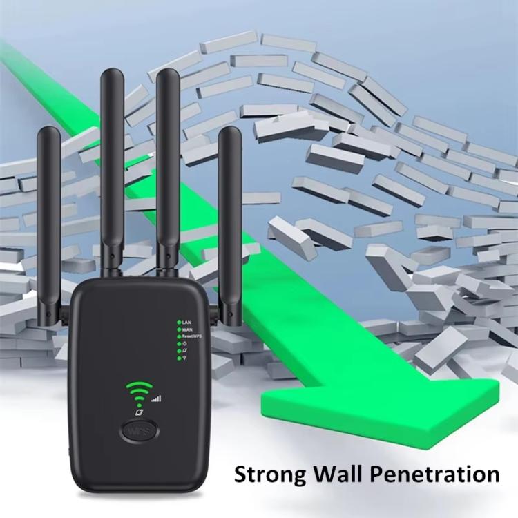 Urant U11 300Mbps 2.4G Wireless Repeater WiFi Signal Amplifier Support WPS Quick Setting EU Plug White - Broadband Amplifiers by Urant | Online Shopping South Africa | PMC TechLife | Buy Now Pay Later Mobicred