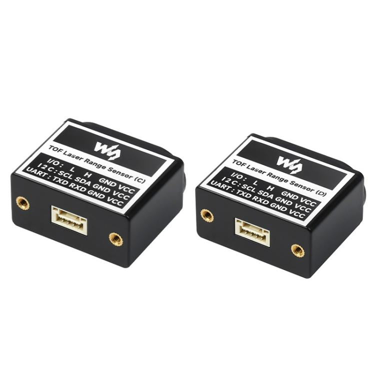 Waveshare TOF Time of Flight Laser Range Sensor, UART / I2C / IO Communication, Range: 50m - free shipping - PMC TechLife - Order now!
