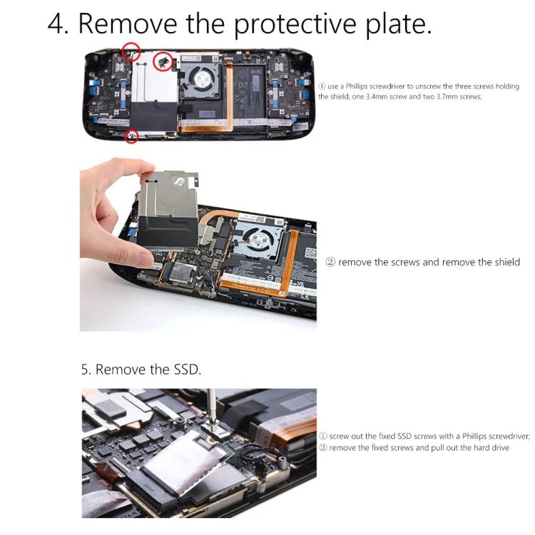 For Steam Deck Game Console SSD Copper Heat Sink M.2 2230 NVMe Radiator Pad, Spec: Set B - free shipping - PMC TechLife - Order now!