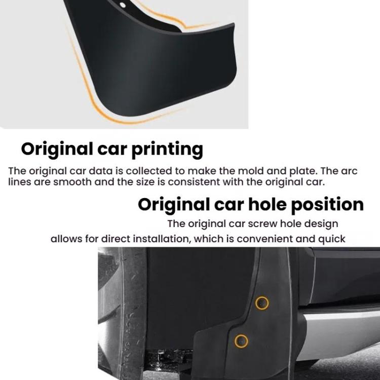 For 2022 Honda HR-V E EL Car Tire Soft Mudguard(Black) - Wheels Tires & Parts by PMc TechLife | Online Shopping South Africa | PMc TechLife | Buy Now Pay Later Mobicred