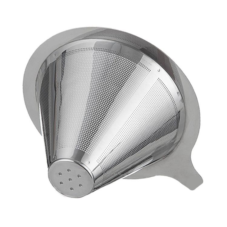 304 Stainless Steel Coffee Filter Reusable Mesh for Pour Over/Drip Coffee Maker, Spec:  4-6 Cups - free shipping - PMC TechLife - Order now!