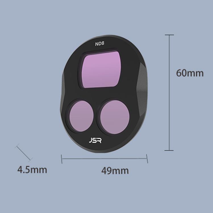 For DJI Mavic 4 Pro JSR Filter Lens Protector, Style: ND8PL - free shipping - PMC TechLife - Order now!