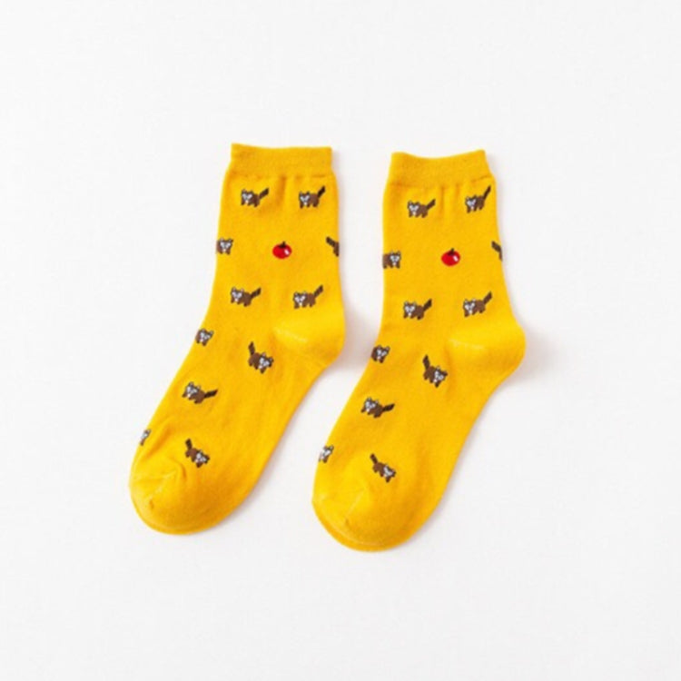 Animal Cartoon Cat Lovely for Women Cotton Socks(10) - Tube Socks by PMC Jewellery | Online Shopping South Africa | PMC Jewellery