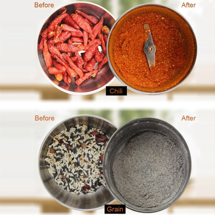 Multi-functional Coffee Grinder Stainless Electric Bean Grinder Herbal Medicine Grinding Machine, UK Plug - free shipping - PMC TechLife - Order now!
