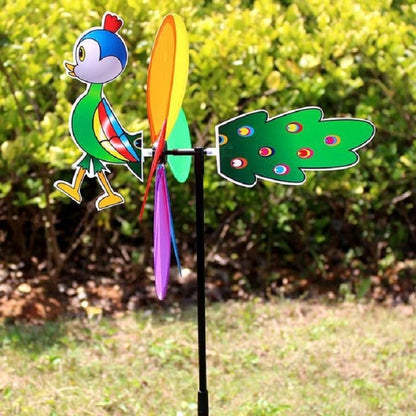 3D Cartoon Animal Cloth Windmill Children Toys Outdoor Decoration, Random Style Delivery - Toy Sports by PMC Jewellery | Online Shopping South Africa | PMC Jewellery