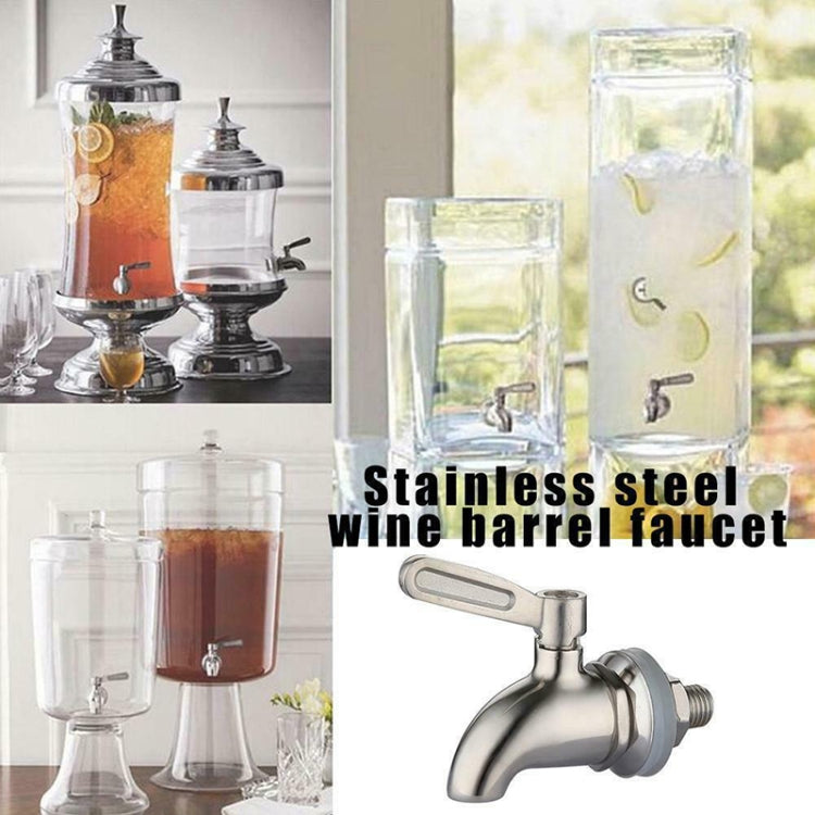 Drink Dispenser Beverage Wine Barrel Tap Spigot Stainless Steel Coffee Juice Faucet - Faucets & Accessories by PMC Jewellery | Online Shopping South Africa | PMC Jewellery