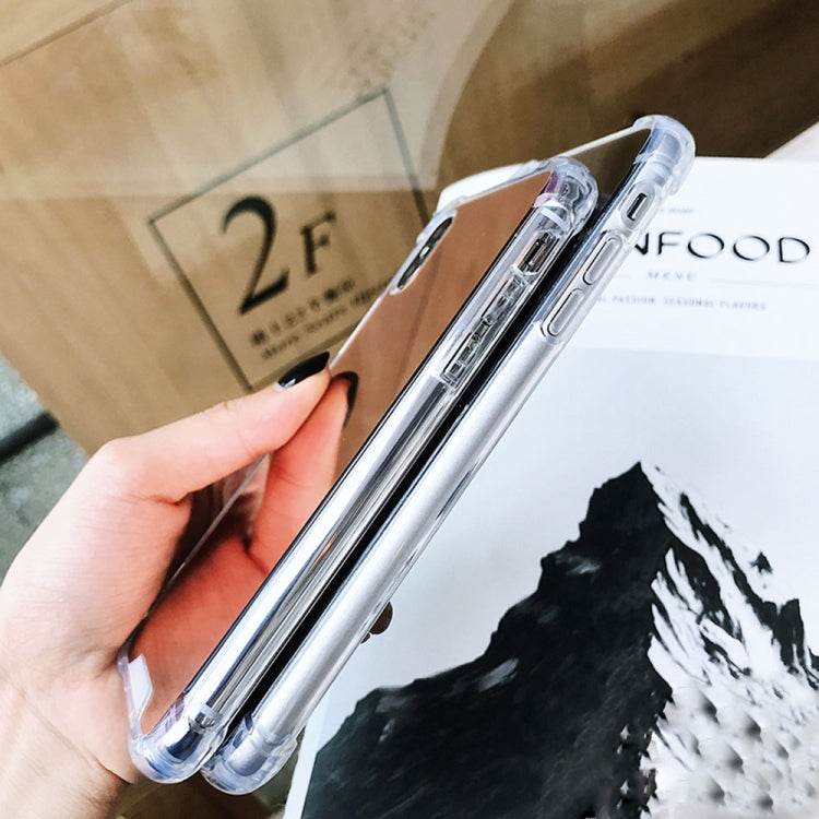 For iPhone XR Luxury Plating Mirror Acrylic TPU Case(Silver) - More iPhone Cases by PMC Jewellery | Online Shopping South Africa | PMC Jewellery