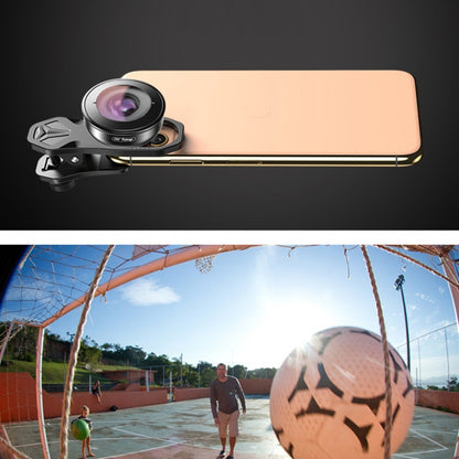 APEXEL APL-HB195 195 Degrees Fisheye Professional HD External Mobile Phone Universal Lens - Macro & Wide-angle by APEXEL | Online Shopping South Africa | PMC Jewellery | Buy Now Pay Later Mobicred