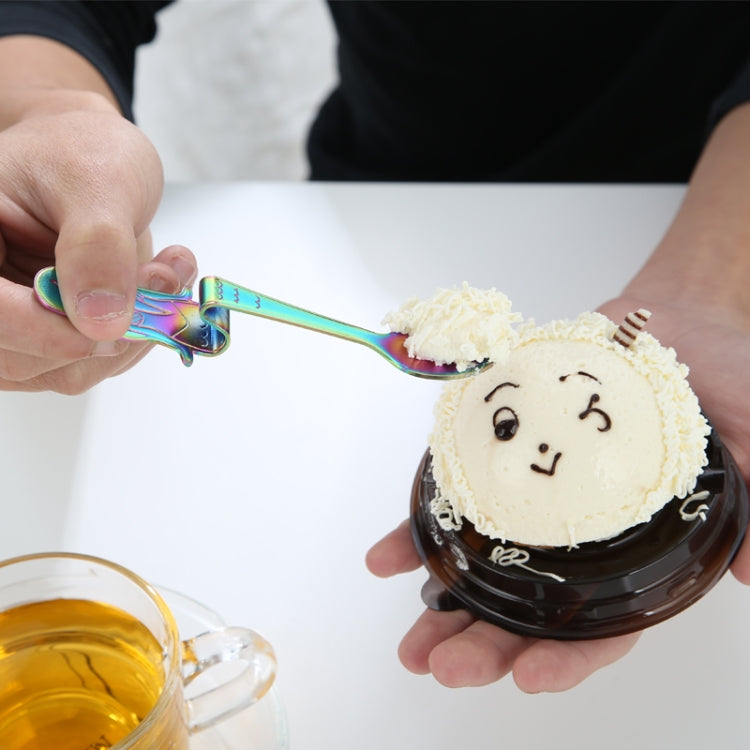 Creative Coffee Spoon Mermaid Shape Handle Spoons Flatware Drinking Tools, Color:Rose Gold - free shipping - PMC TechLife - Order now!