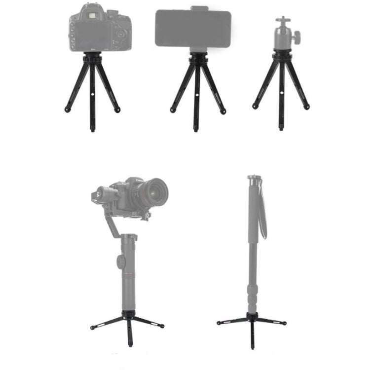 BEXIN Pocket Mini Metal Desktop Tripod Mount Live Broadcast Tripod - Tripods by BEXIN | Online Shopping South Africa | PMC TechLife | Buy Now Pay Later Mobicred
