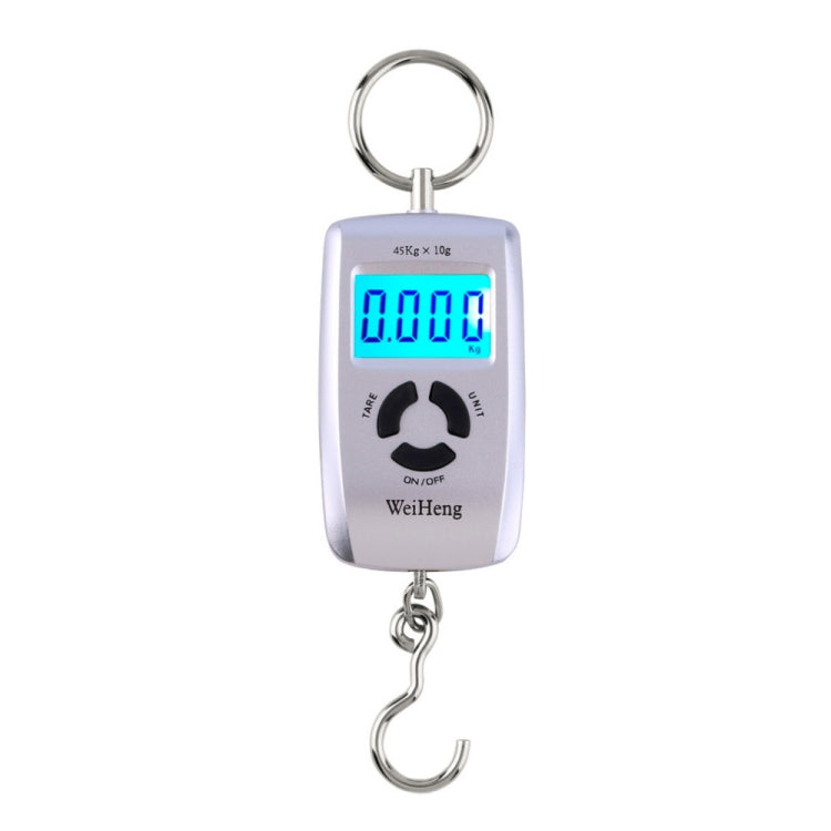 45kg x 10g High Precision LCD Portable Digital Backlight Electronic Portable Scale Random Color Delivery - Hanging Scales by PMC Jewellery | Online Shopping South Africa | PMC Jewellery