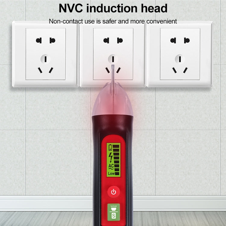 WINTACT WT3010  LED AC Voltage Tester Non-Contact Detector Pen 12-1000V AC Voltage Detector - Current & Voltage Tester by Wintact | Online Shopping South Africa | PMC Jewellery