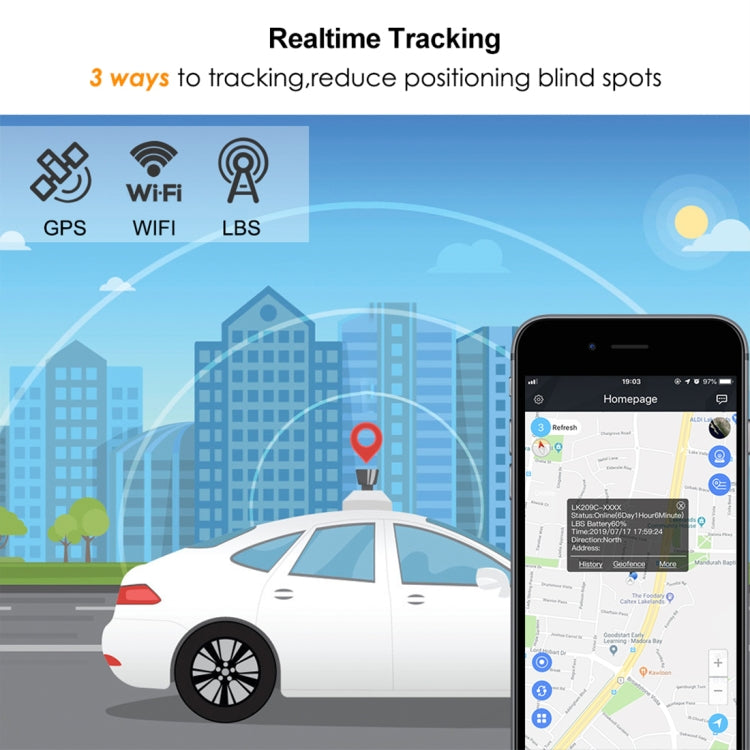 TL209B Car Truck Vehicle Tracking 2G GSM GPRS GPS Tracker - Car Tracker by PMC Jewellery | Online Shopping South Africa | PMC Jewellery | Buy Now Pay Later Mobicred