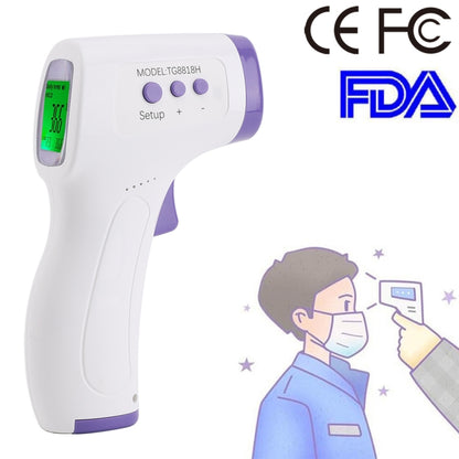 [HK Warehouse] TG8818H Non-contact Forehead Body Infrared Thermometer, Temperature Range: 32.0 degree C - 42.5 degree C(Purple) - Infra-red Thermoscope by PMC Jewellery | Online Shopping South Africa | PMC Jewellery | Buy Now Pay Later Mobicred