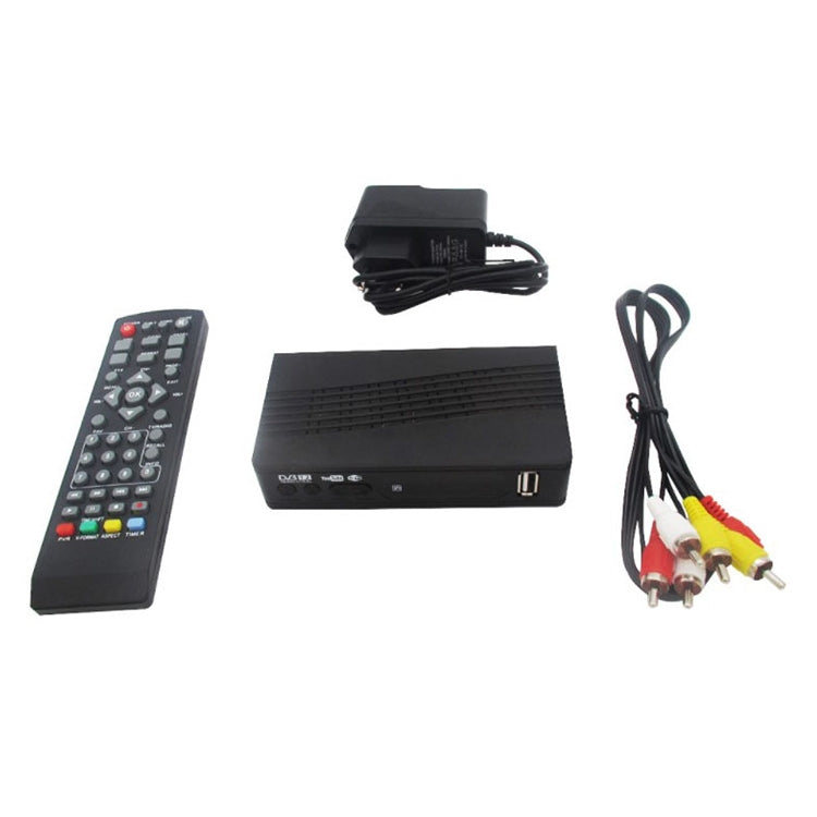 T15-T2 1080P Full HD DVB-TC/C Receiver Set-Top Box, US Plug - DVB-T & Analog Solutions by PMC Jewellery | Online Shopping South Africa | PMC Jewellery | Buy Now Pay Later Mobicred