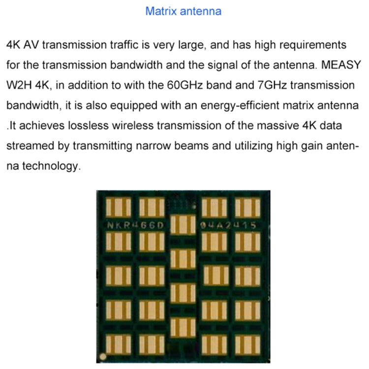 Measy W2H 60GHz 1080P Ultra HD Wireless Transmission Kit, Transmission Distance: 30m, UK Plug - Set Top Box & Accessories by Measy | Online Shopping South Africa | PMC Jewellery | Buy Now Pay Later Mobicred