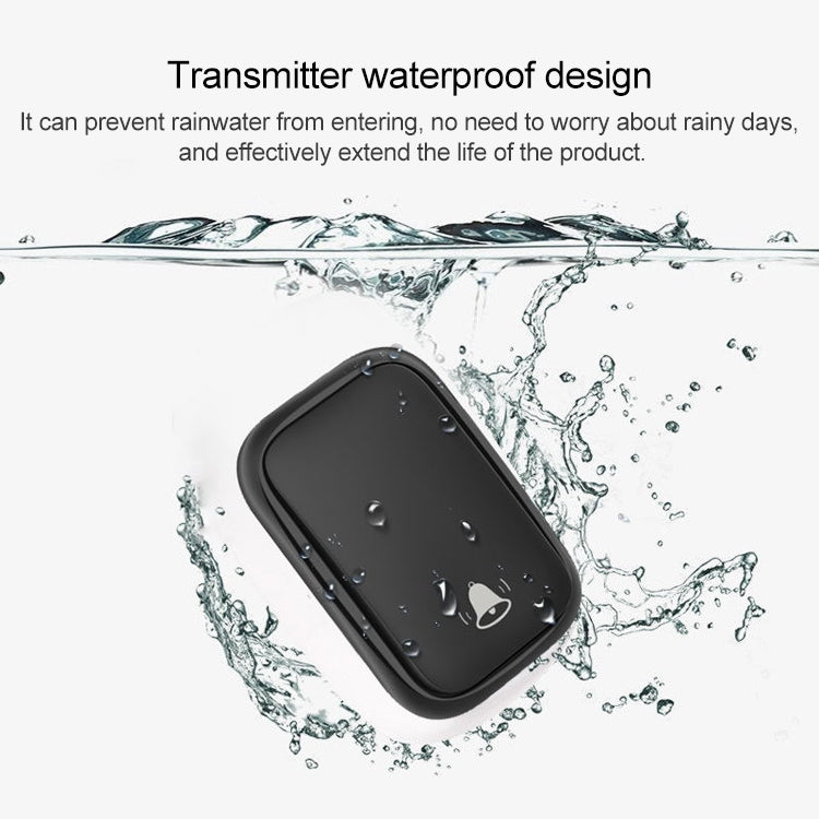 CACAZI FA86 Self-Powered Smart Home Wireless Doorbell, US Plug(Black) - Wireless Doorbell by CACAZI | Online Shopping South Africa | PMC TechLife