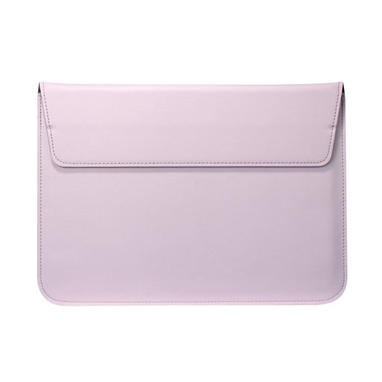 Universal Envelope Style PU Leather Case with Holder for Ultrathin Notebook Tablet PC 15.4 inch, Size: 39x28x1.5cm(Pink) - 15 inch by PMC TechLife | Online Shopping South Africa | PMC TechLife | Buy Now Pay Later Mobicred
