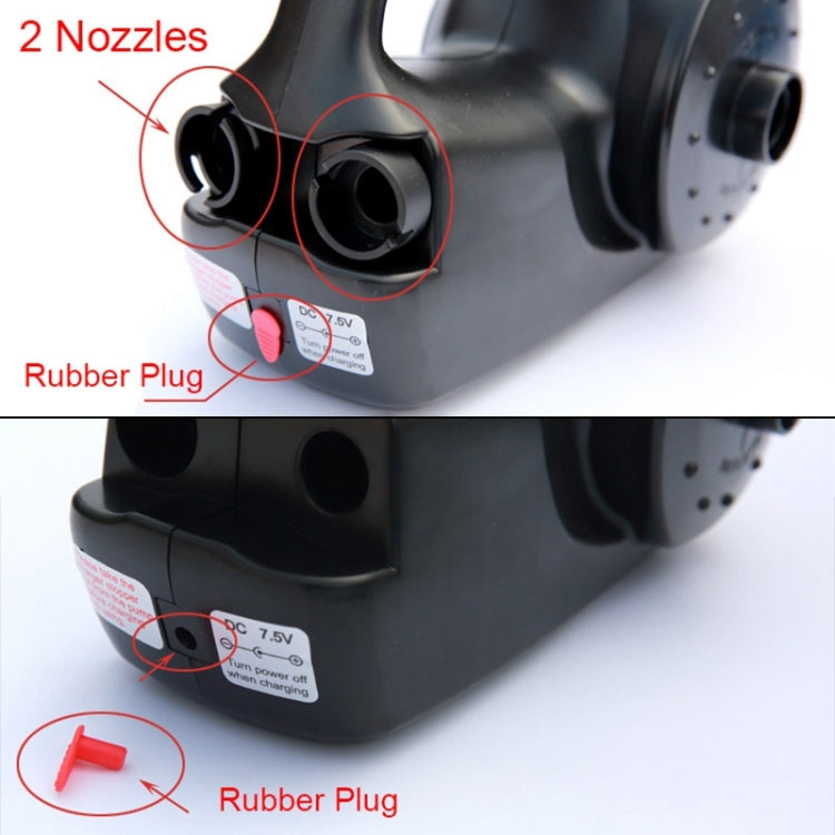 HT-338 Rechargeable Electric Air Pump Inflatable Boat Air Pump, EU Plug - Inflatable Pump by PMC TechLife | Online Shopping South Africa | PMC TechLife