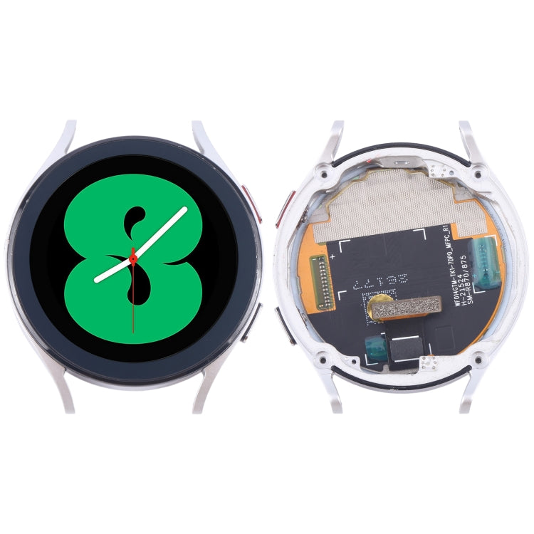 LCD Screen for Samsung Galaxy Watch4 44mm R870/R875 Digitizer Full Assembly With Frame (Silver) - free shipping - PMc TechLife - Order now!