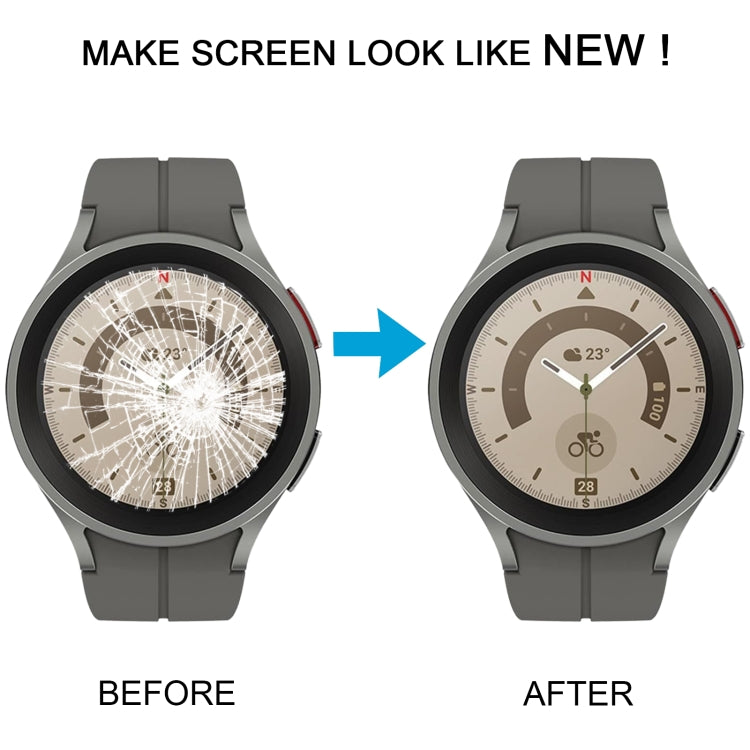 Original LCD Screen Digitizer Full Assembly with Frame for Samsung Galaxy Watch5 Pro 45mm SM-R920/R925 (Grey) - For Samsung by PMC Jewellery | Online Shopping South Africa | PMC Jewellery | Buy Now Pay Later Mobicred