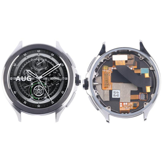 For Xiaomi Watch 2 Pro Original LCD Screen with Frame (Silver) - For Xiaomi by PMC Jewellery | Online Shopping South Africa | PMC Jewellery | Buy Now Pay Later Mobicred