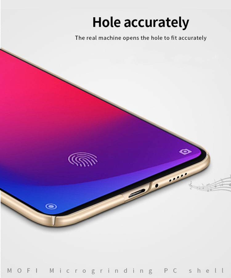 MOFI Frosted PC Ultra-thin Hard Case for Xiaomi Redmi K20(Rose Gold) - Xiaomi Cases by MOFI | Online Shopping South Africa | PMC Jewellery