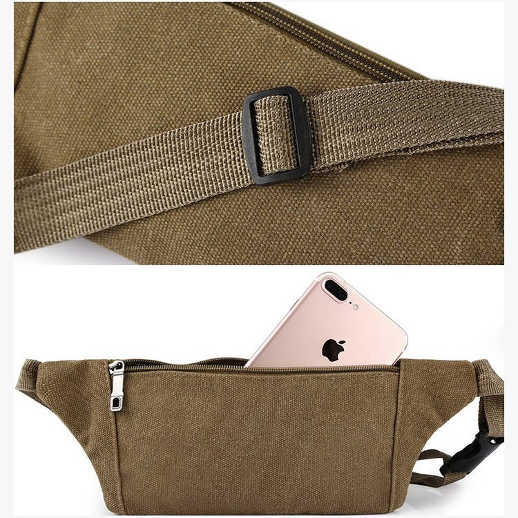 Cavans Single Shoulder Bag Waist Bag Chest Bag Messenger Bag (Black) - Single-shoulder Bags by PMC TechLife | Online Shopping South Africa | PMC TechLife | Buy Now Pay Later Mobicred