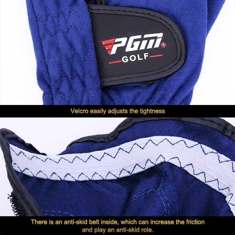 PGM Golf Microfiber Cloth Breathable Single Gloves for Men(Size: 22-Left Hand) - Safety Gloves by PGM | Online Shopping South Africa | PMC TechLife | Buy Now Pay Later Mobicred
