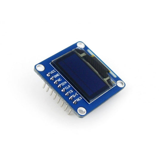 Waveshare 0.96 inch 128*64 OLED (B), SPI/I2C Interfaces, Straight Vertical Pinheader - Modules Expansions Accessories by Waveshare | Online Shopping South Africa | PMC Jewellery | Buy Now Pay Later Mobicred