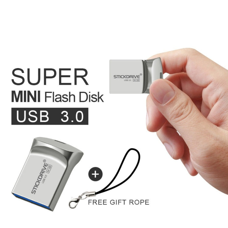 STICKDRIVE 128GB USB 3.0 High Speed Creative Metal U Disk - USB Flash Drives by STICKDRIVE | Online Shopping South Africa | PMC Jewellery