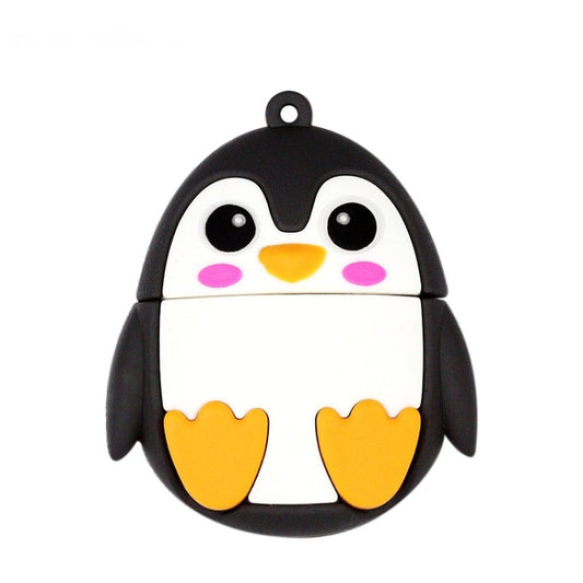 MicroDrive 128GB USB 2.0 Creative Cute Penguin U Disk - USB Flash Drives by MicroDrive | Online Shopping South Africa | PMC Jewellery | Buy Now Pay Later Mobicred